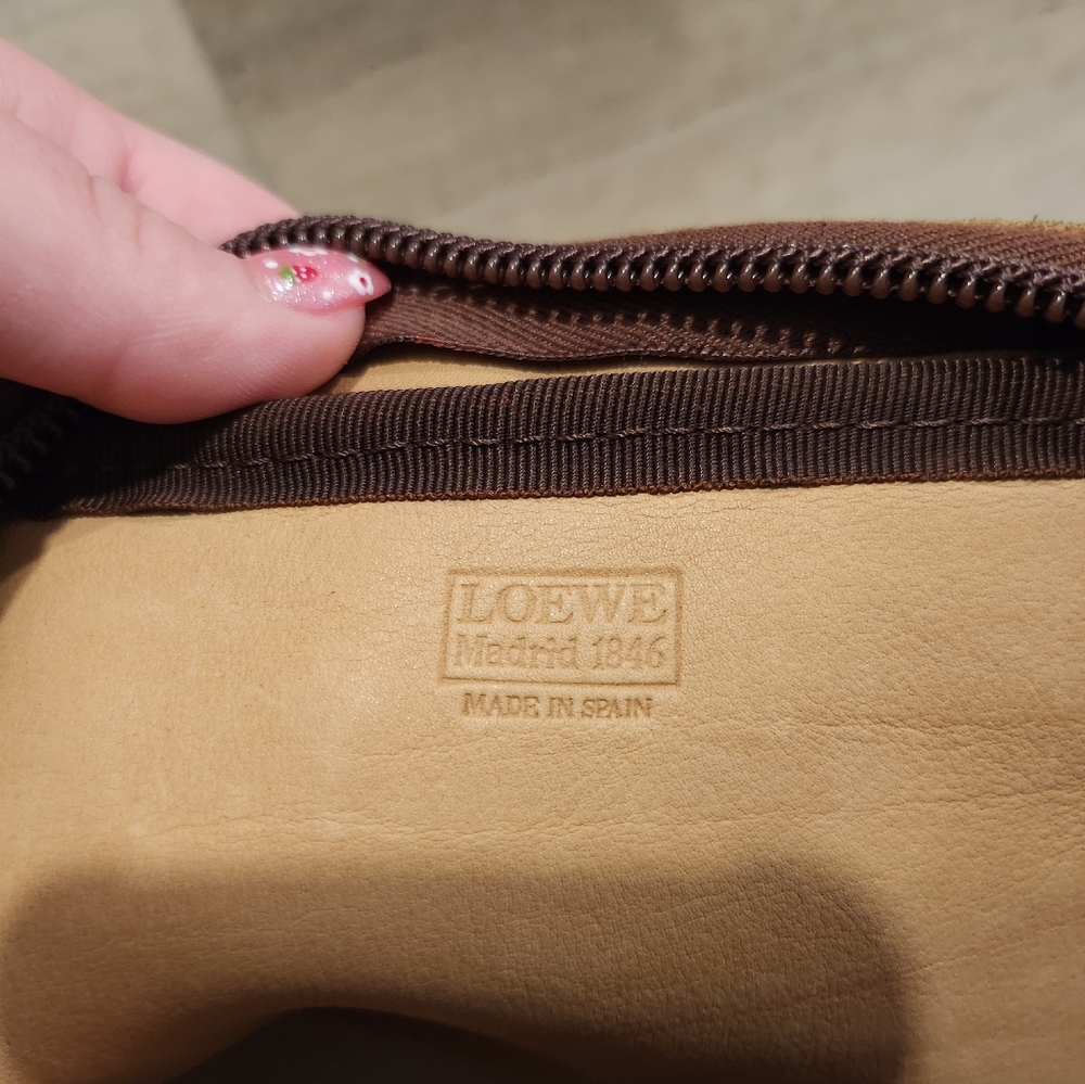 Loewe suede bag - Picture 5 of 9